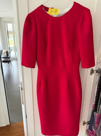 Dolce & Gabbana Etuikleid rot Grösse 40