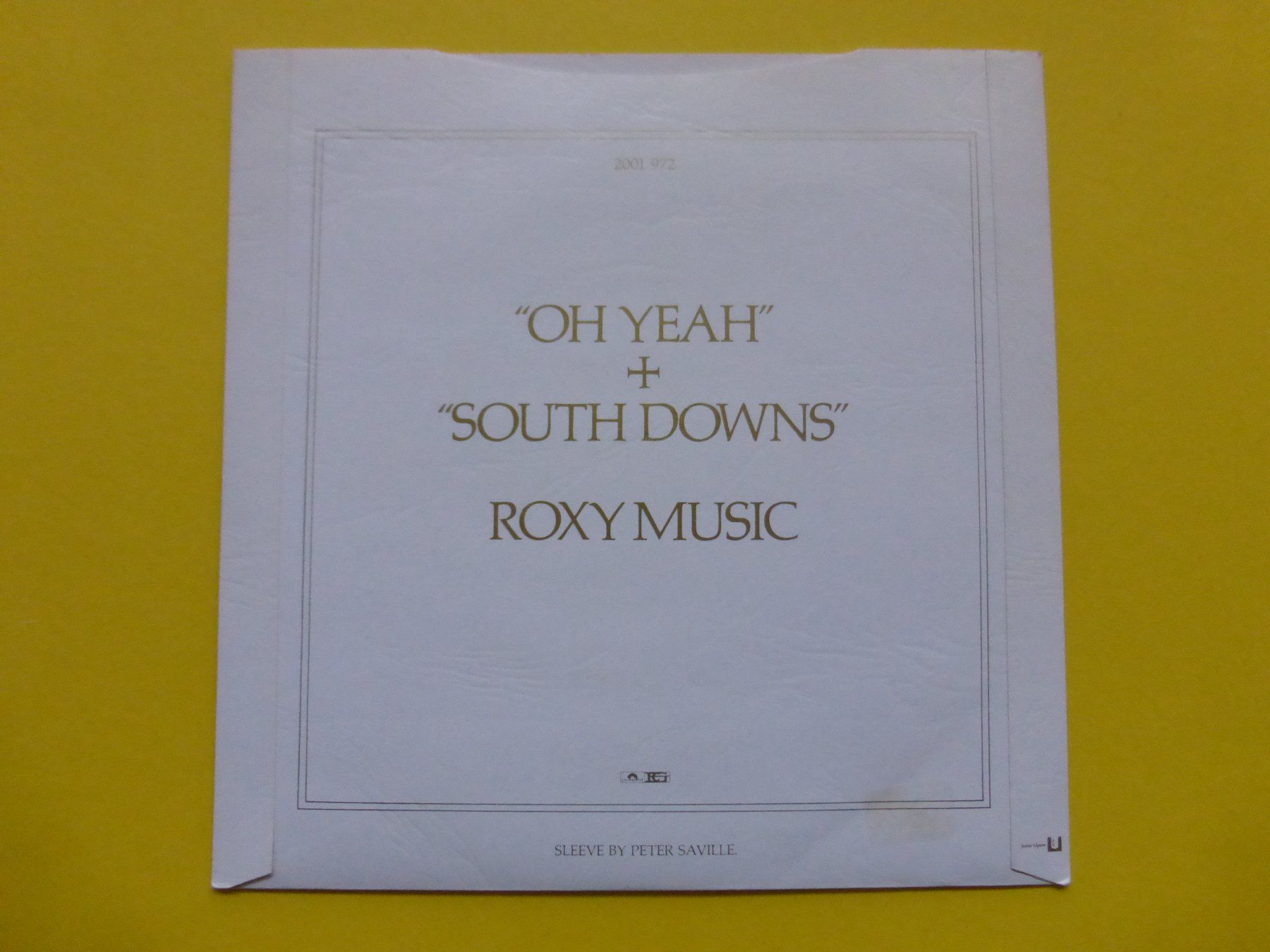 Dischi in vinile: Roxy Music – Oh Yeah – Usato da Zürich venduto da Swiss57 1