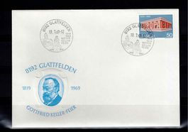 FDC Einzelmarke  1969