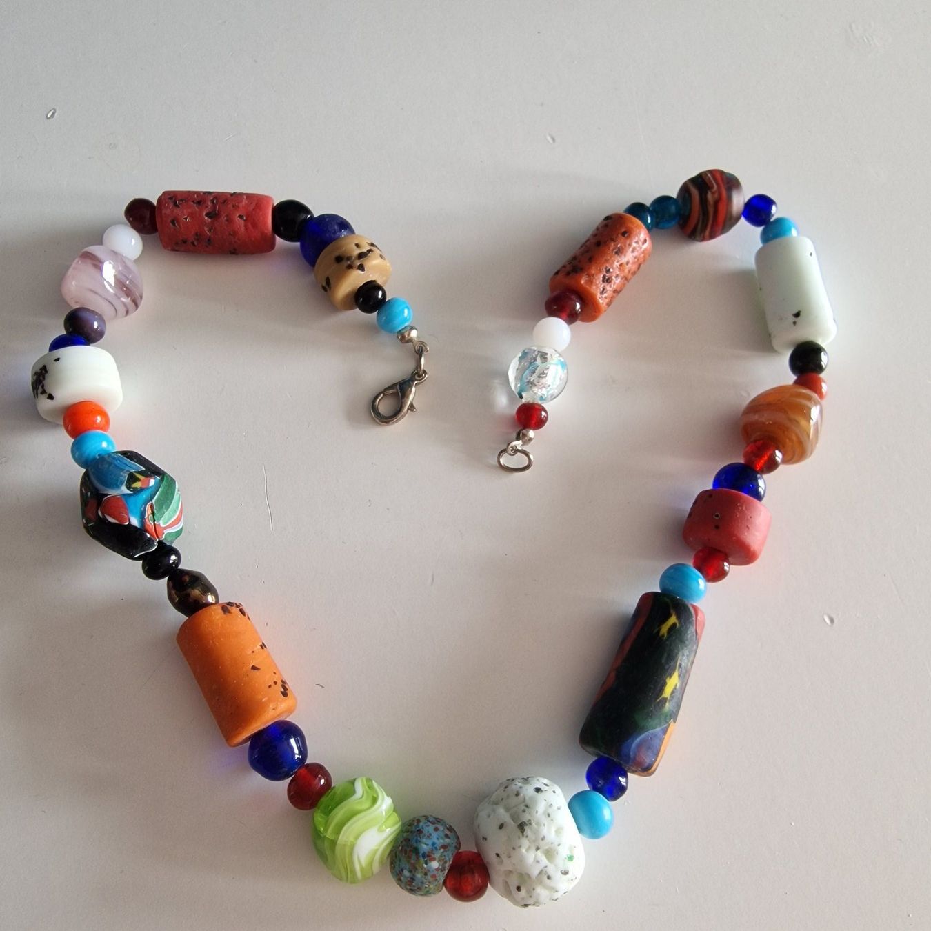 Murano Bicchieri: Alte Millefiori-Halskette, Muranoglas – Usato da Birr venduto da sen_8djr 4