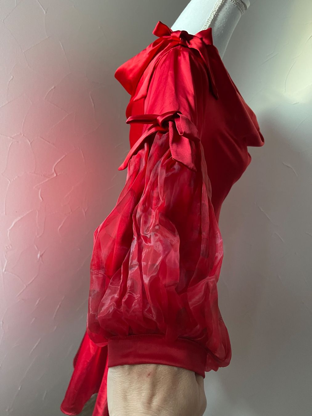 Shein Kleider: Schönes rotes Satin-Kleid S – Neu und originalverpackt aus Dietikon von Nieselchen 3