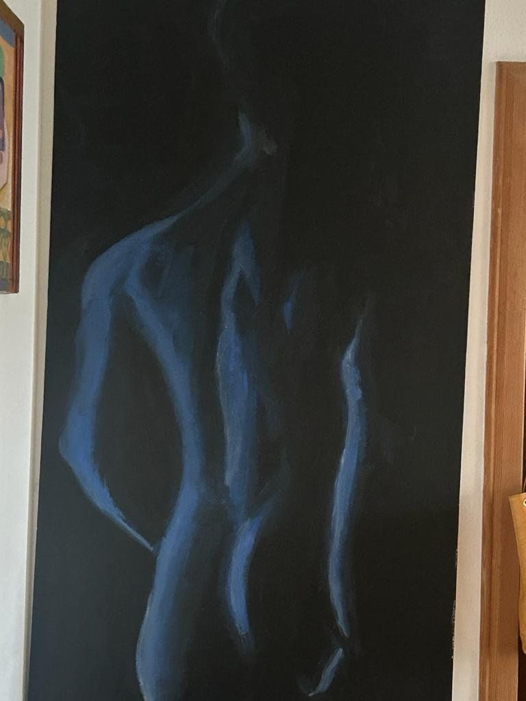 Foto & Immagini: "Nue Bleu" Acryl auf Leinwand – Usato da Schaffhausen venduto da amwr 3