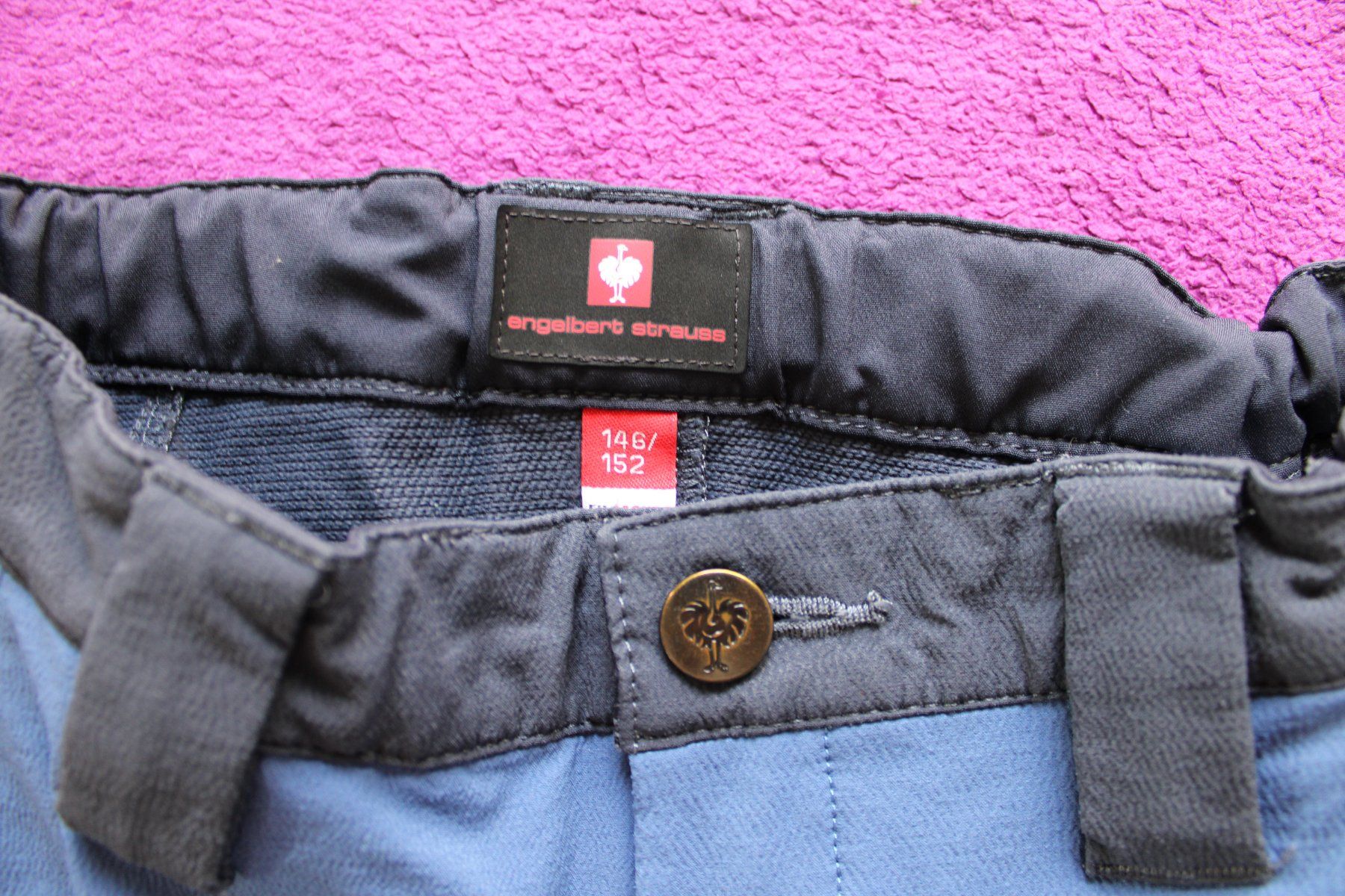 Engelbert Strauss Pantaloni: leichte Engelbert Strauss Cargohose / Hose Gr. 146 /152 – Usato da Müllheim Dorf venduto da Seeeule01 5
