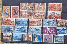 SUISSE lot Pro Patria oblitérés