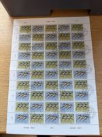 Bogen Zusammenhängende mit Ausgabetag Stempel Bern 11.3.71