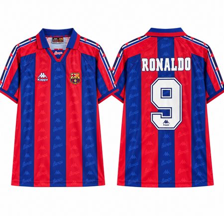 Fussballtrikot Kappa FC Barcelona Ronaldo 9 neu mit Etikett