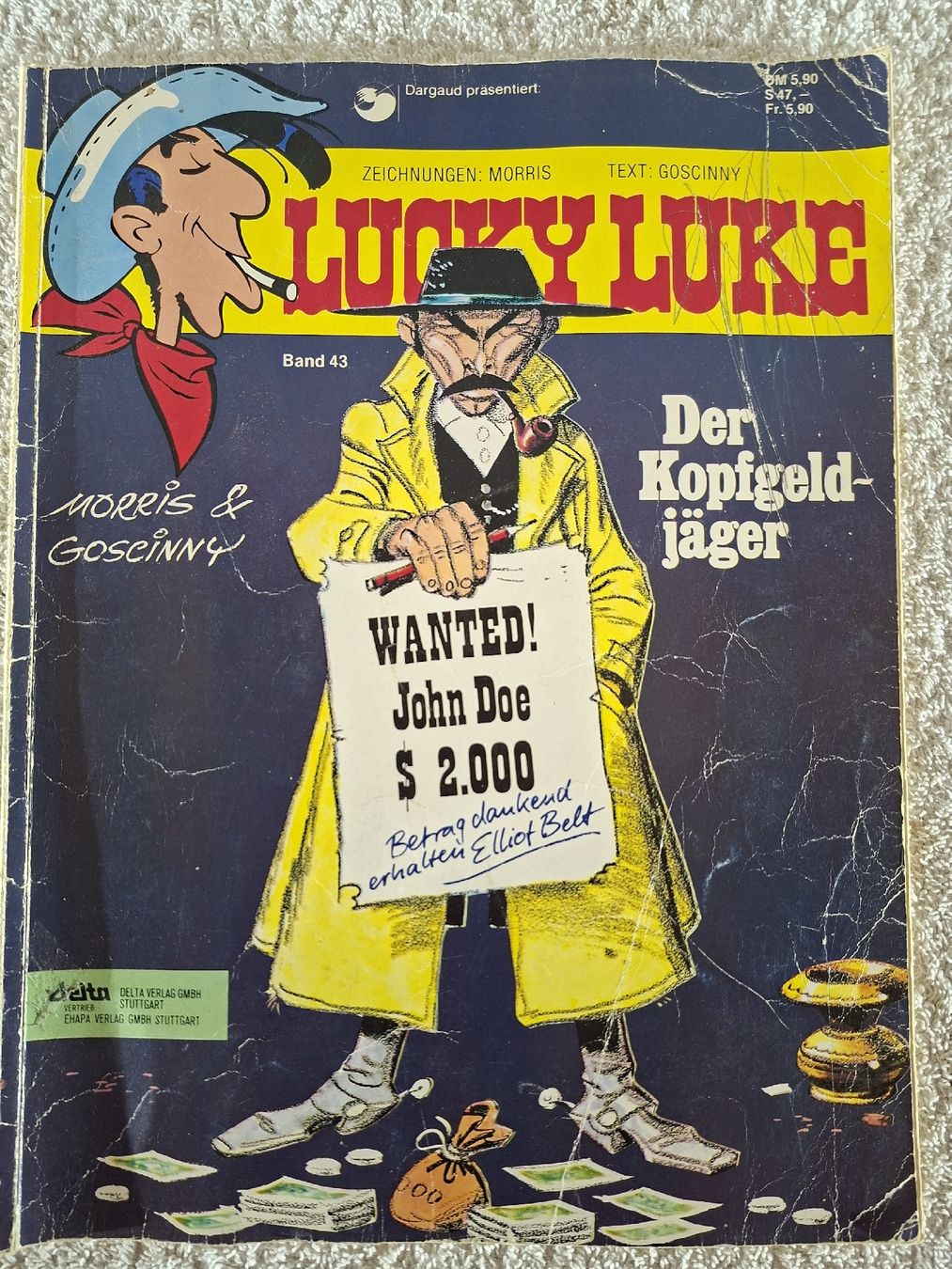 Fumetti: Lucky Luke von 1972 – Usato da Grindelwald venduto da carro5