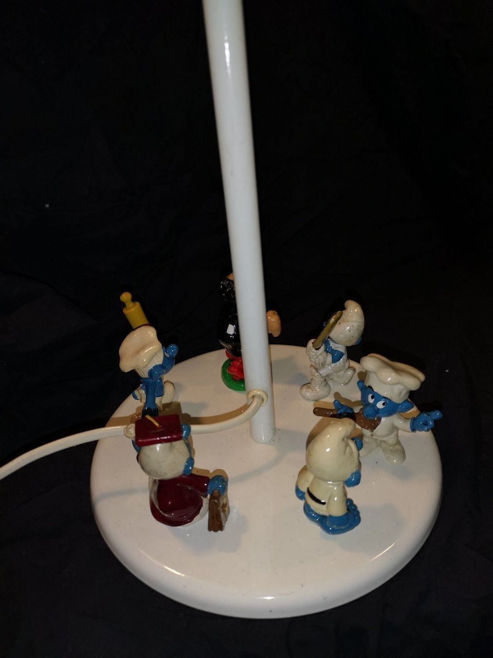 Lampade: Schlümpfe Tischlampe – Usato da Heimenhausen venduto da Vfuchs 1
