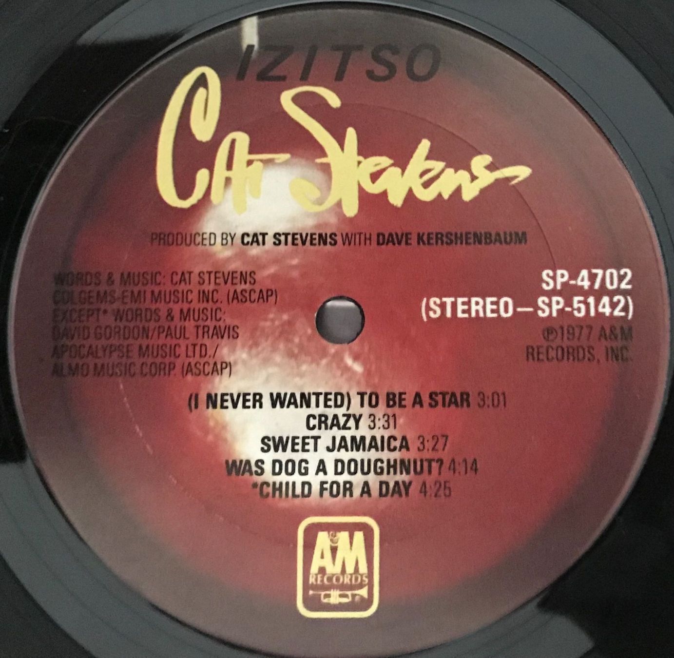 Schallplatten: CAT STEVENS - IZITSO - 33 Tours – Gebraucht aus Bussigny von vinyl-pas-cher 4