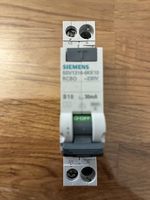 Disjoncteur FI monophasé de 10A, neuf, de marque Siemens