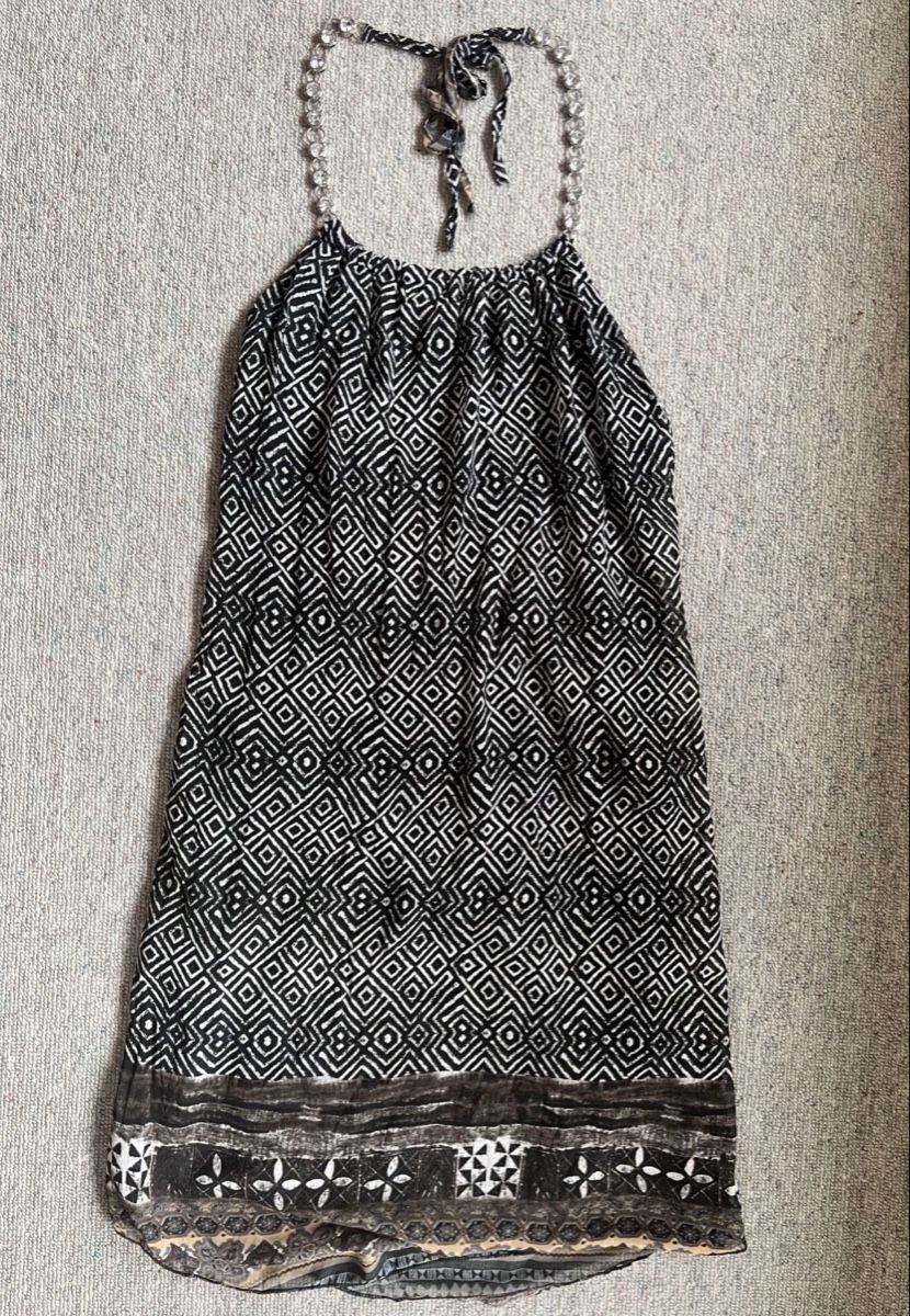Vestiti: Trägerloses Maxikleid mit Muster Grösse M – Nuovo (secondo la descrizione) da Dübendorf venduto da ali_g7p8