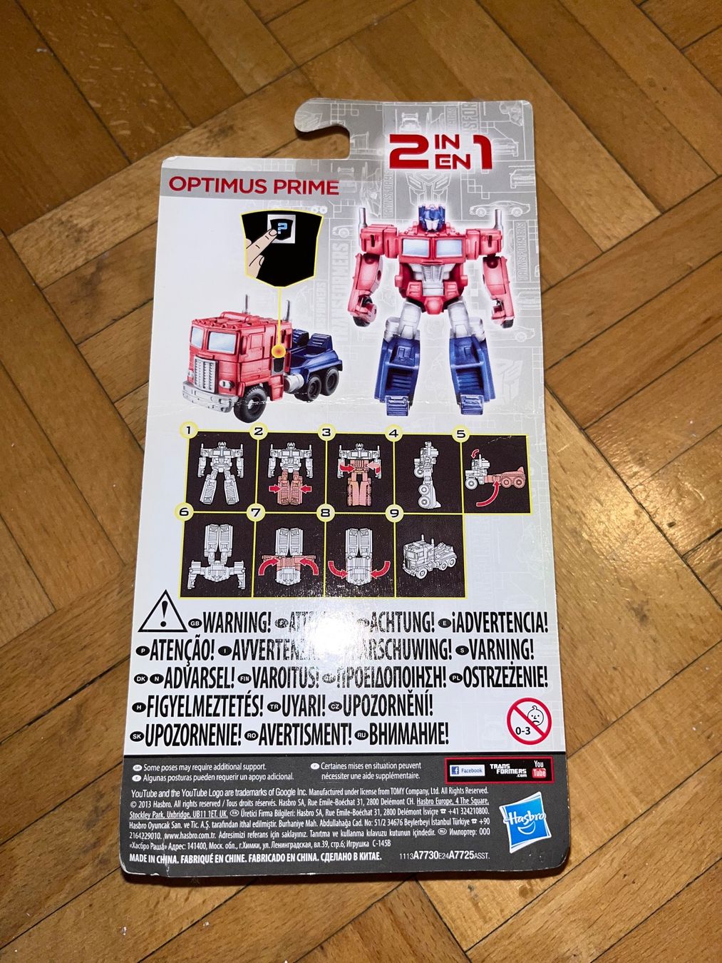 Hasbro Figuren: Tramsformers Optimus Prime – Neu und originalverpackt aus Basel von Ruemli17 1