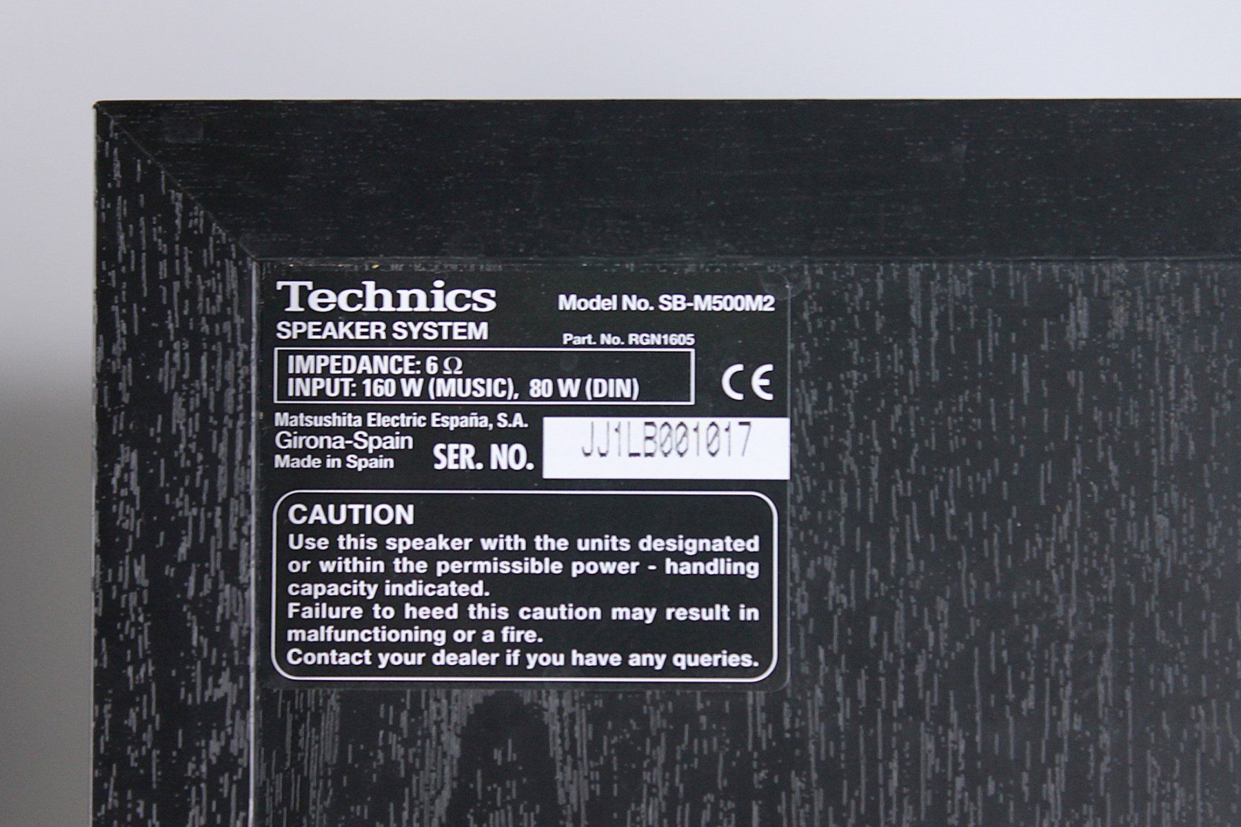 Technics Lautsprecher: Technics Lautsprecher SB-M500M2 – Gebraucht aus Reinach BL von bk_brockireinach 9