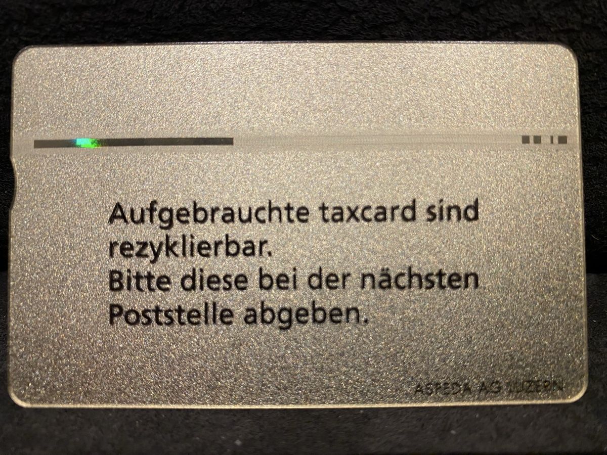 Schede telefoniche: P-taxcard neuve  – Nuovo (secondo la descrizione) da Lausanne venduto da babacard10 1