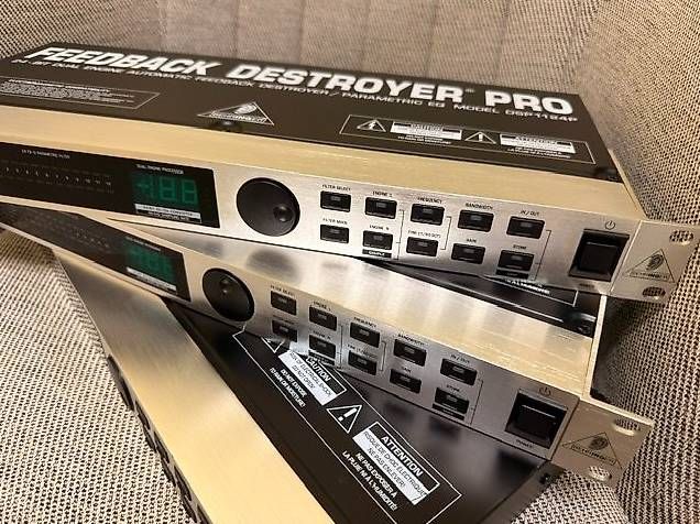 Equalizzatori: Behringer Feedback Destroyer Pro DSP1100P, mit BDA – Usato da Hagendorn venduto da Gibson59 2