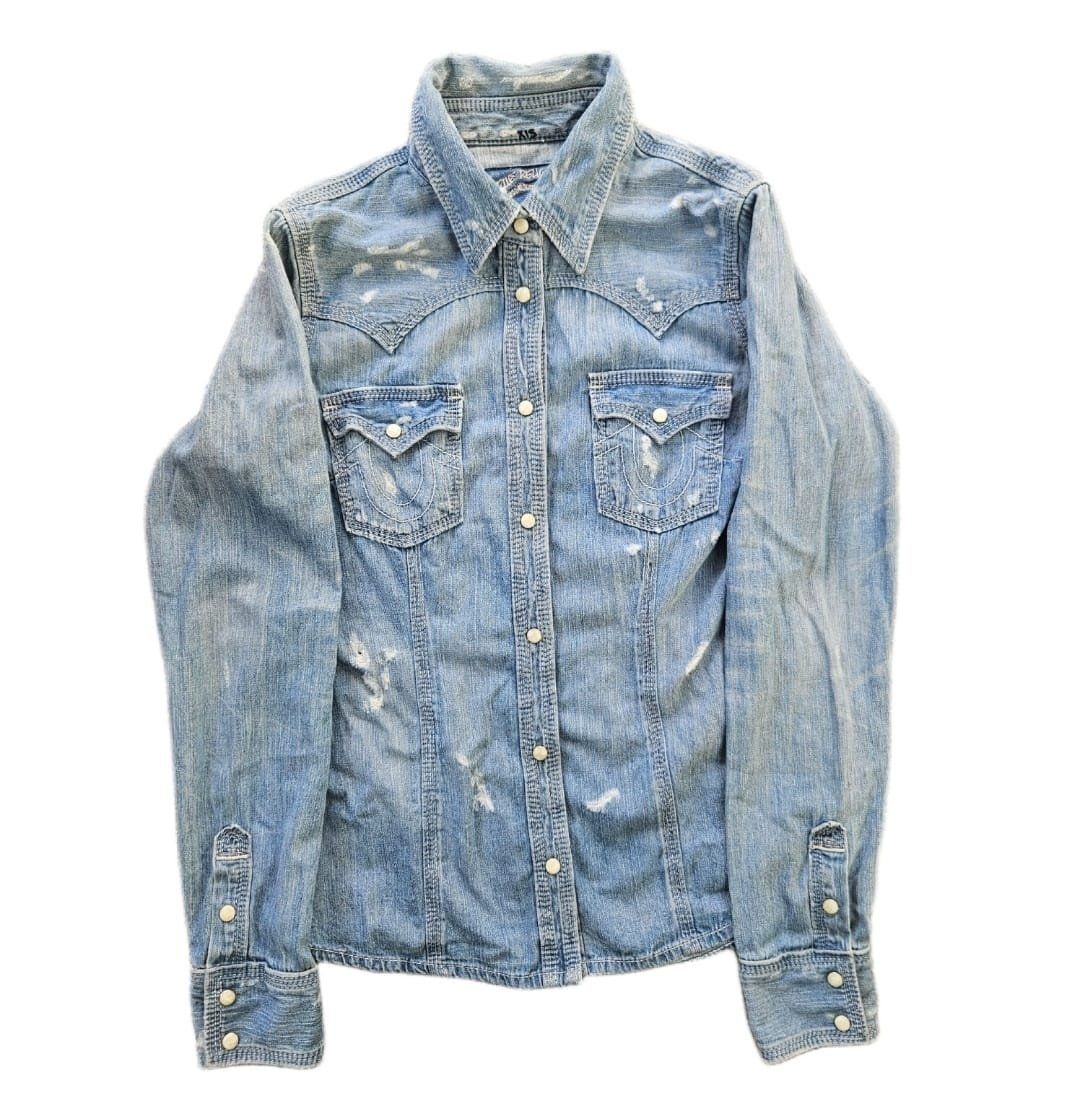 Chemisiers: TRUE RELIGION Denim Jacket – D'occasion à Wangen SZ par Butchers_Boutique