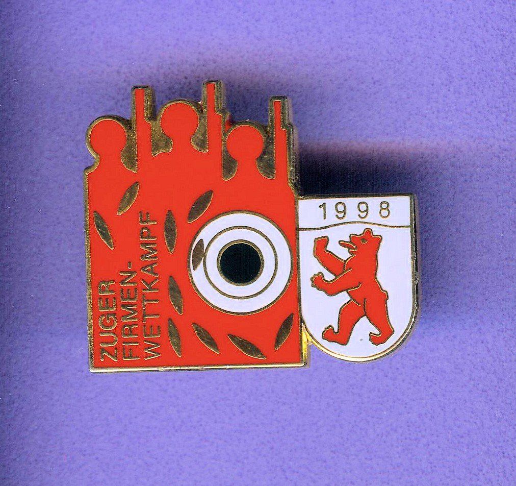Placchette & Badge: ZUGER FIRMEN-WETTKAMPF  1998 – Usato da Winterthur venduto da Sammleroase