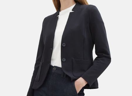 TOM TAILOR Blazer in Marine