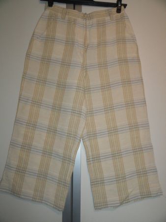 BRAX LEINEN - VISKOSE HOSE GR. 40 ***
