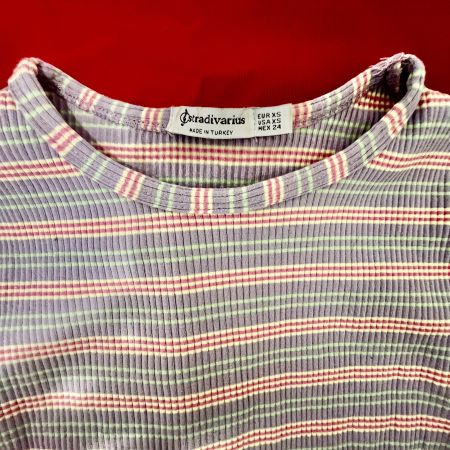 Trendiges Langarmshirt von Stradivarius, Grösse XS!