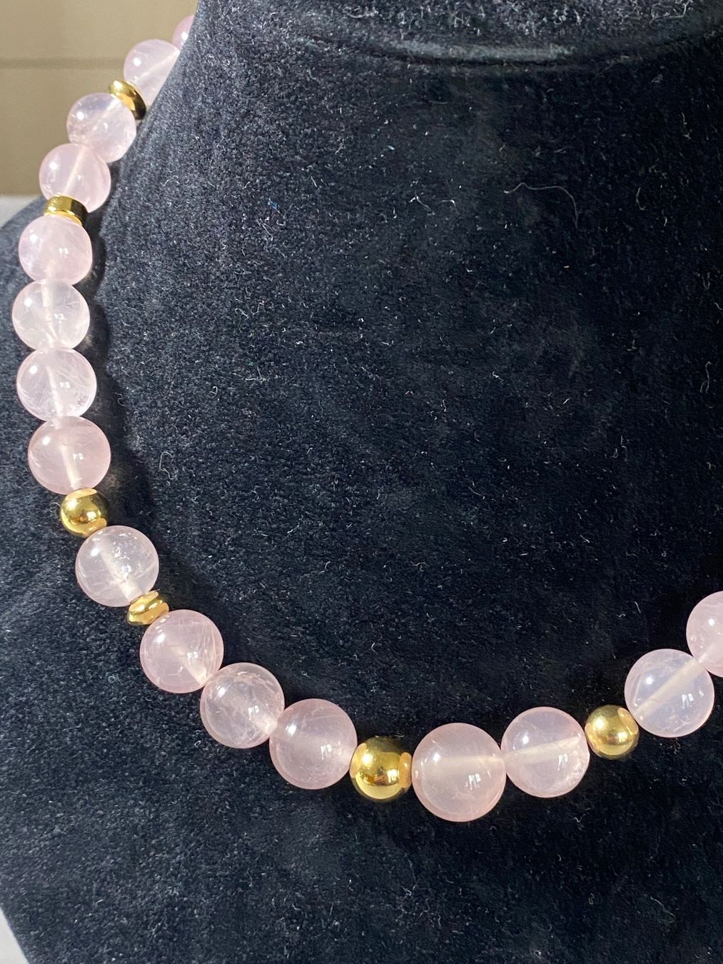 Catenine: 18K RosenQuarz  KETTE – Nuovo (secondo la descrizione) da Basel venduto da shorthills_2013 4