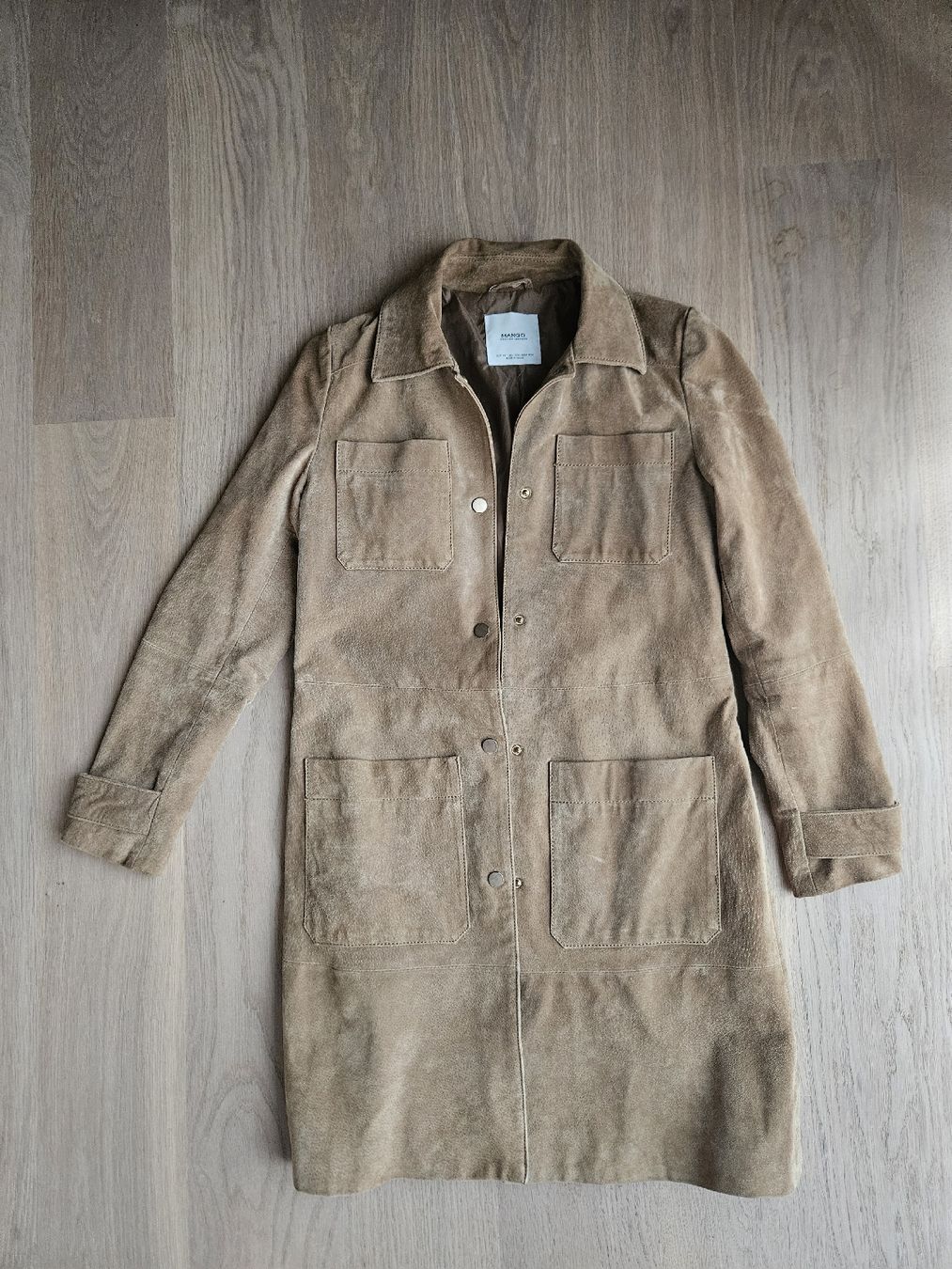 Mango Cappotti: Wildledermantel – Usato da Effretikon venduto da Shopmycloset8