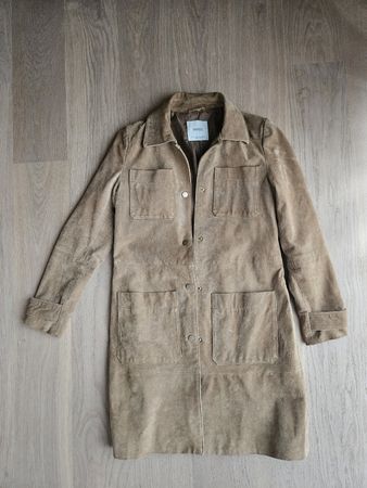 Wildledermantel