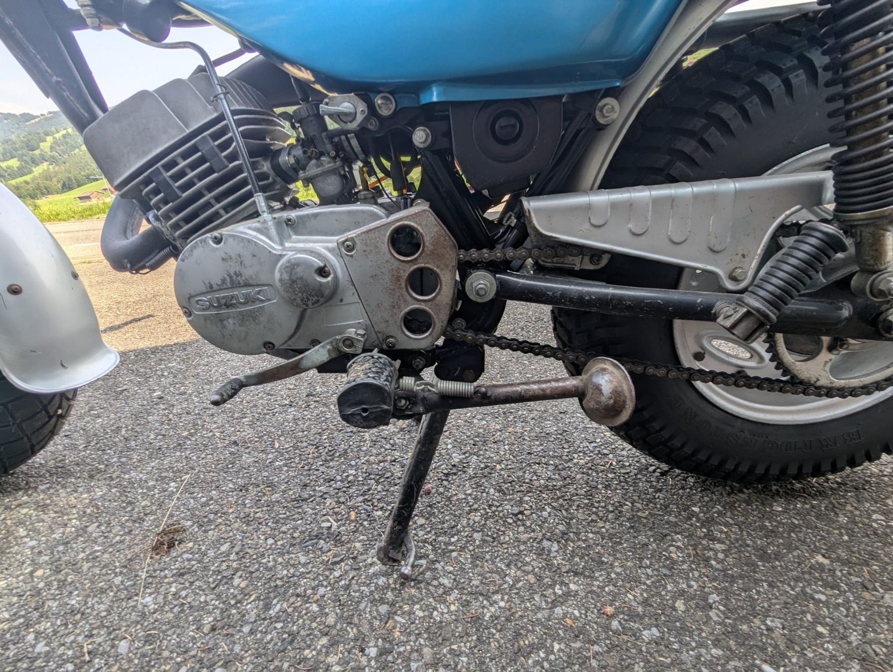 Suzuki Strada: Suzuki RV125 mit Oldtimer Eintrag, MFK 06.08.25, ab Service – Usato da Goldingen venduto da hafner-motos 8