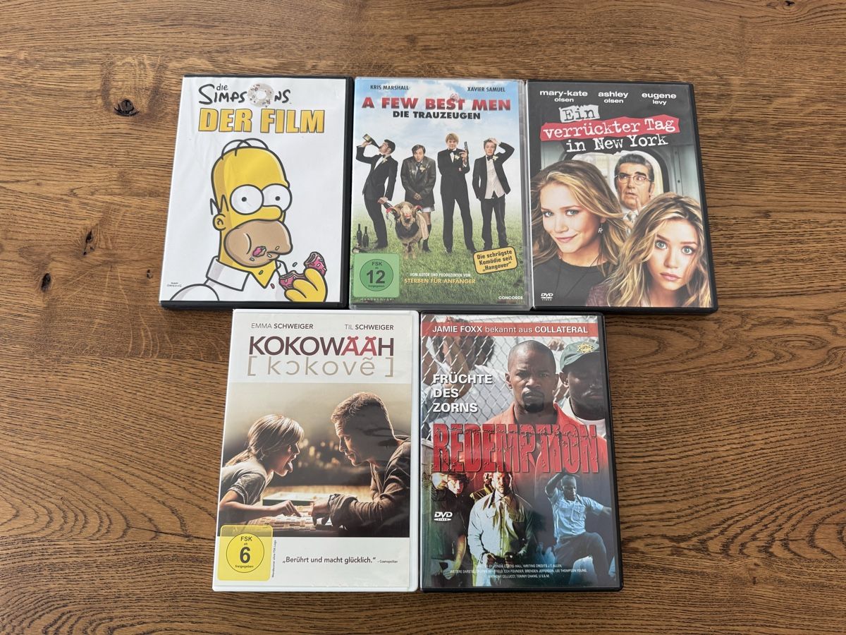 Tutti i DVDs: DVD Sammlung - Über 50 Stück (300, Titanic, Transformers,…) – Usato da Mettmenstetten venduto da RLR2905 2