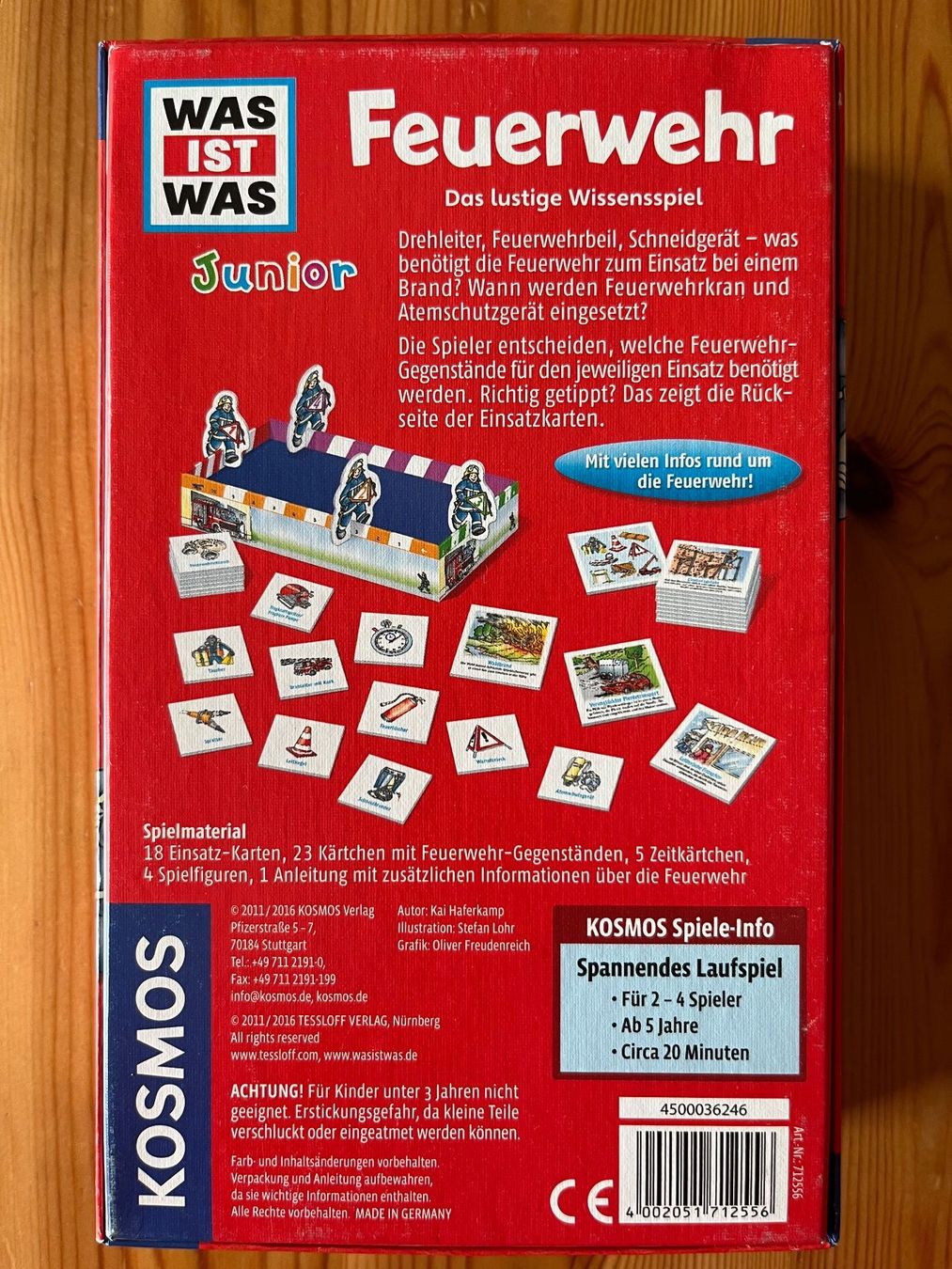 Kosmos Giochi: Feuerwehr Wissensspiel KOSMOS – Usato da Zürich venduto da Gurkis 4