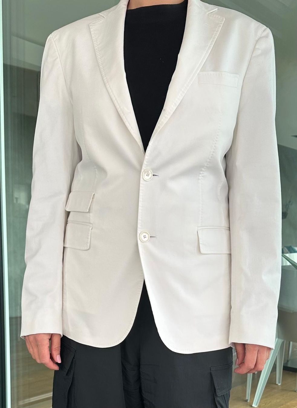 Hugo Boss Giacche: Boss Sakko, Off Withe, Gr. 48, Herren Jacke, Blazer – Nuovo (secondo la descrizione) da Worblaufen venduto da fortuna.. 4