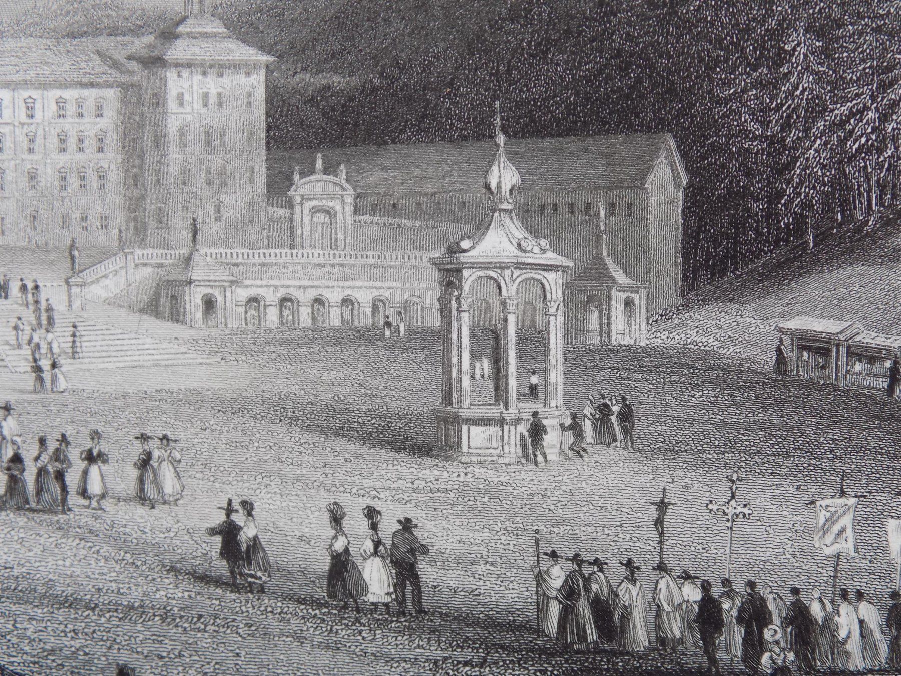 Incisioni: The abbey of Einsiedeln – Usato da Risch venduto da Rischli15 9
