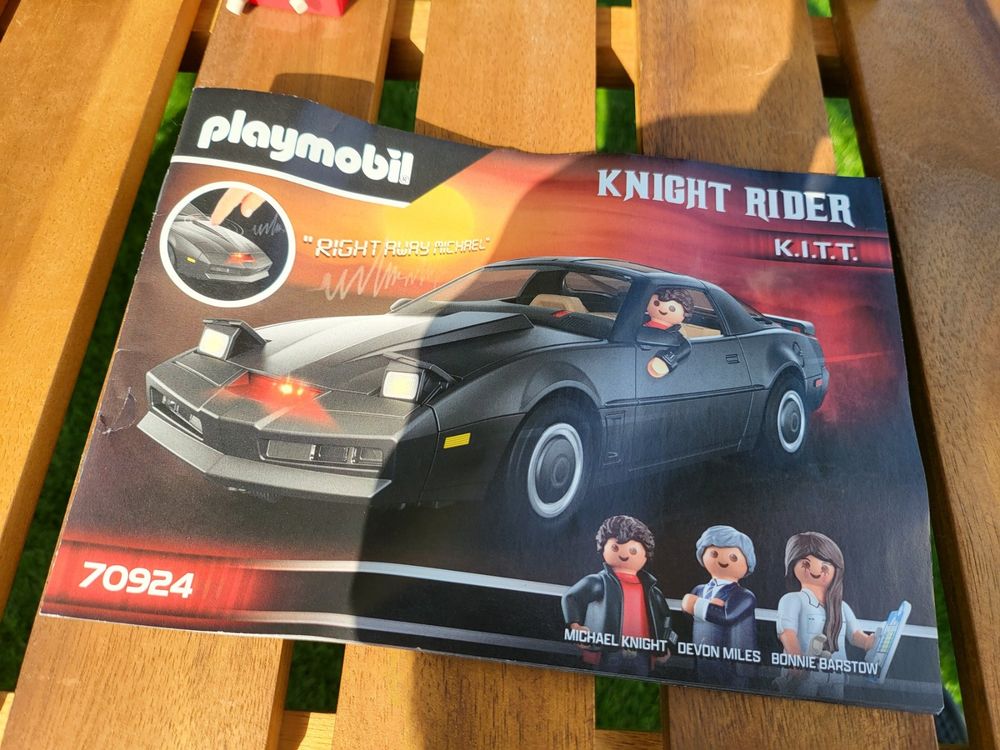 Playmobil Knight Rider K.I.T.T set (Gebraucht) in Lyss für CHF 25 – mit ...