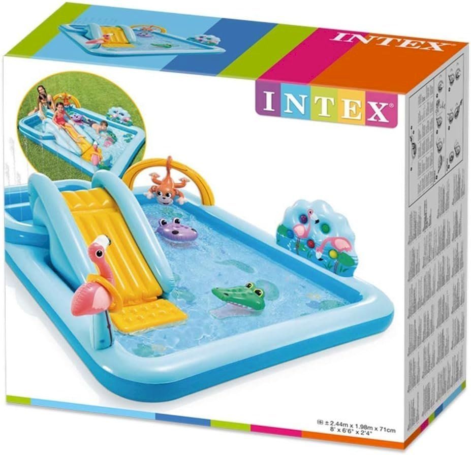 Kinderplanschbecken: Intex Pool Playcenter Jungle Adventure – Neu und originalverpackt aus Bottighofen von zaap 6