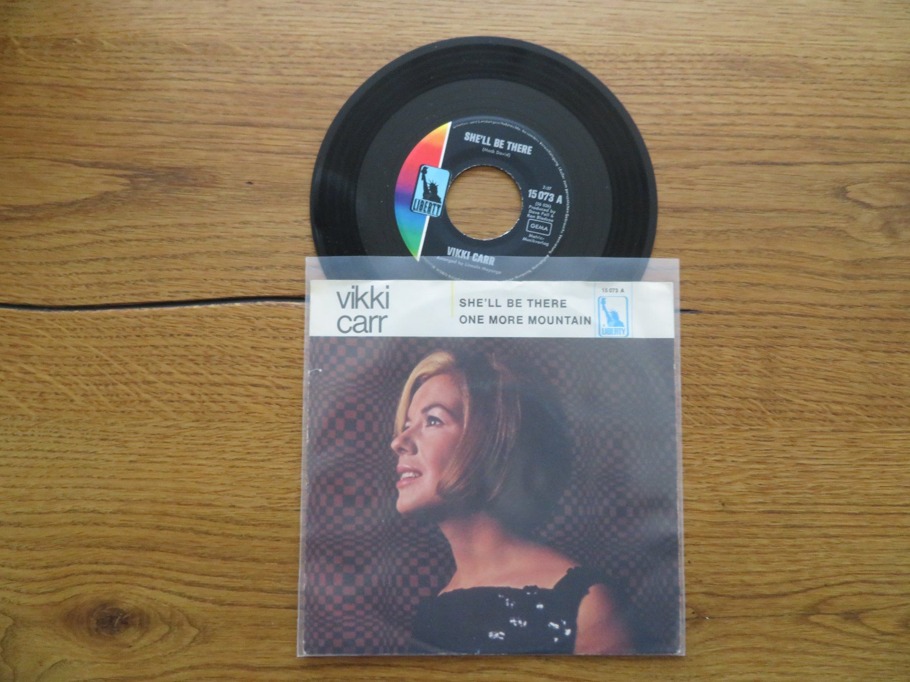 Dischi in vinile: Vikki Carr - She'll Be There, Single Schallplatte, Top! – Nuovo (secondo la descrizione) da Zürich venduto da max_cp5f