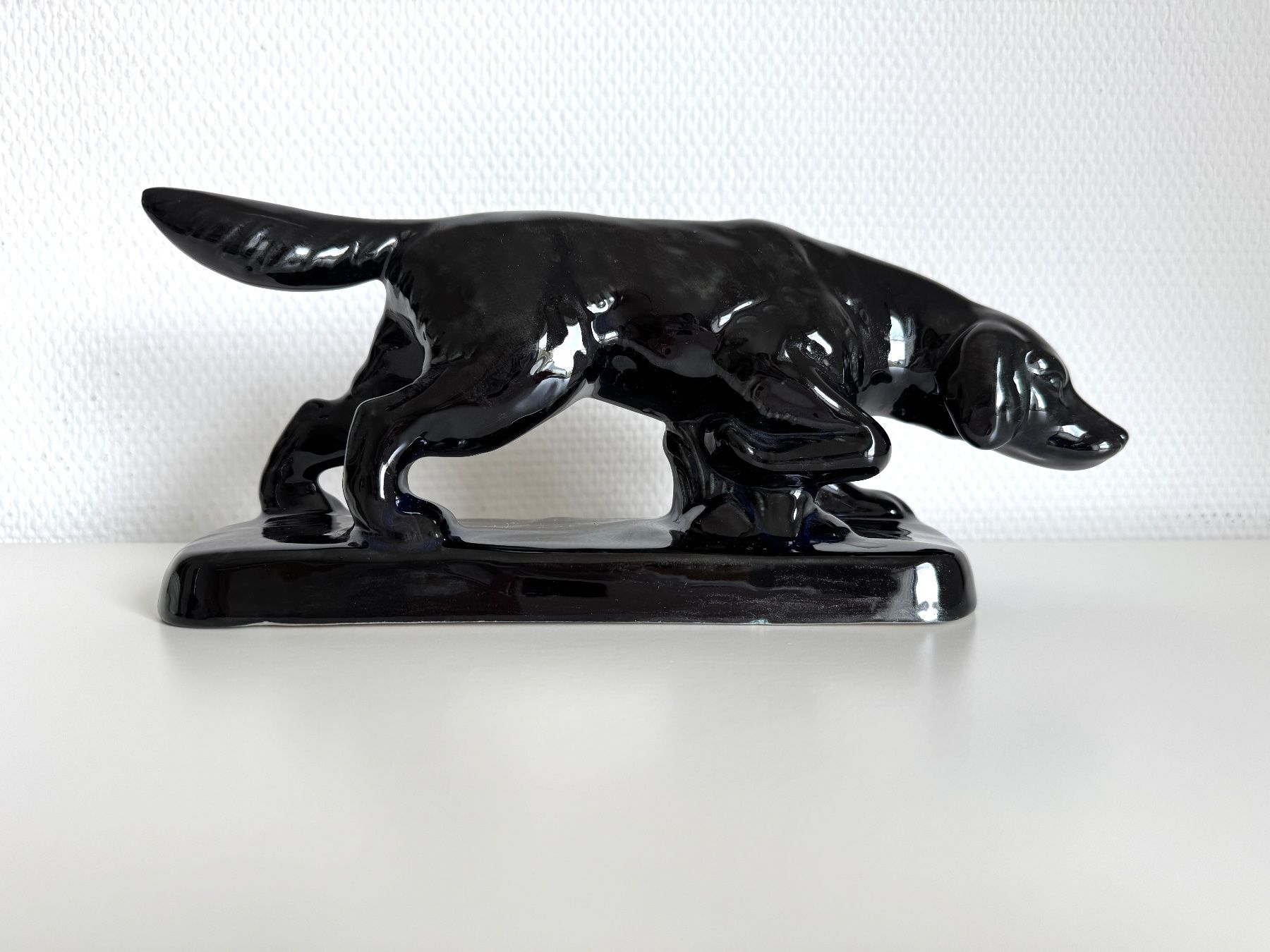 Statuette: Hunde-Figur aus Keramik, Laufen – Usato da Egg b. Zürich venduto da chantilly-lace 3