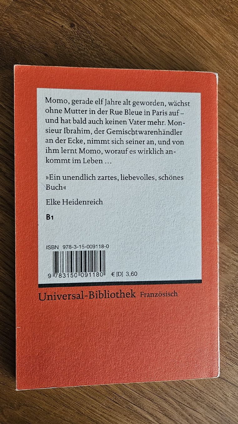 Libri: Monsieur Ibrahim et les fleurs du Coran - E.-E. Schmitt – Usato da Dintikon venduto da Zaza_Lolo 1