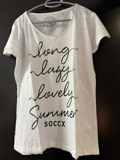 Soccx T-shirt: SOCCX T-Shirt weiss 40/L – Nuovo (secondo la descrizione) da Gommiswald venduto da Anika6