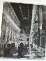 Photo verre ancienne, galerie Vittorio Emanuele, Milan -rare
