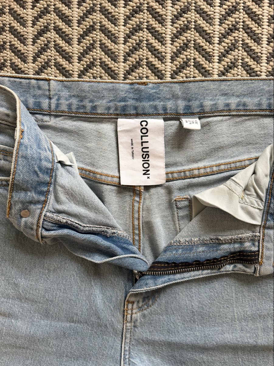 Jeans: Collusion Jeans-Shorts Grösse 28 light blue – Usato da Zürich venduto da lau_r6sl 1