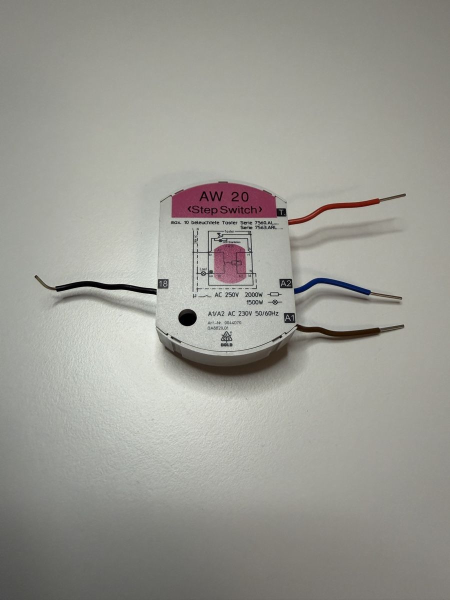 Interruttori: AW 20 Step-Switch - Schrittschalter. Neu - aus Lager – Nuovo (secondo la descrizione) da steffisburg venduto da releve