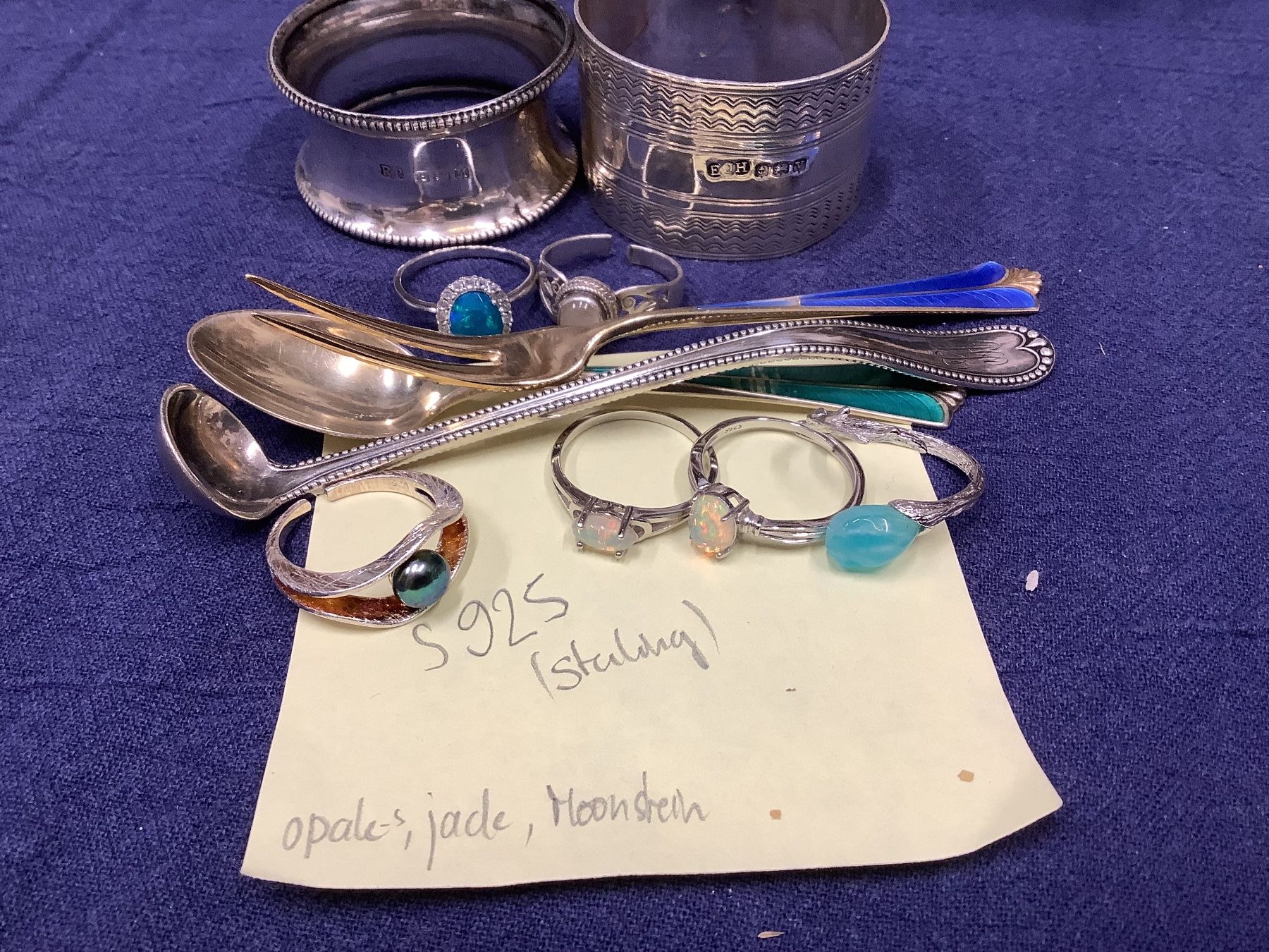 Jezler Set di piatti: Lot objets et bijoux arg 800 et 925 – Usato da ORBE venduto da mar_j9rz 4