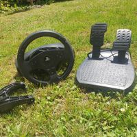 Thrustmaster Lenkrad mit Pedalen für Playstation - Perfek...