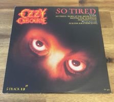 Ozzy Osbourne So Tired Maxi Single 1984