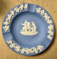 Vintage Wedgwood Blue Jasperware Aschenbecher.