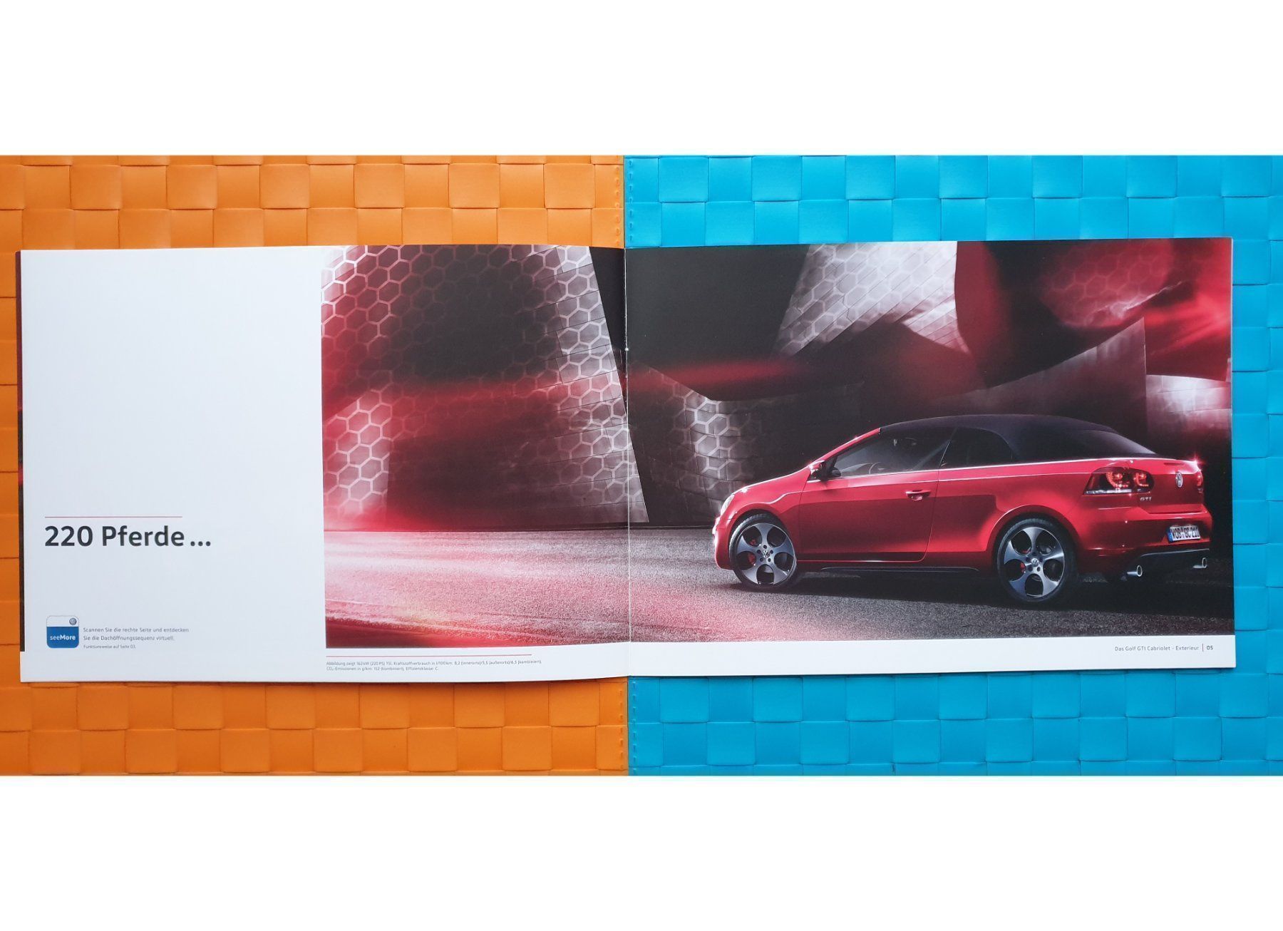 Zeitschriften & Magazine: VW GOLF CABRIO GTI - Prospekt / Katalog – Gebraucht aus Viganello von CARLiteratur 2