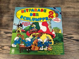 Schallplatte Hitparade der Schlümpfe 2