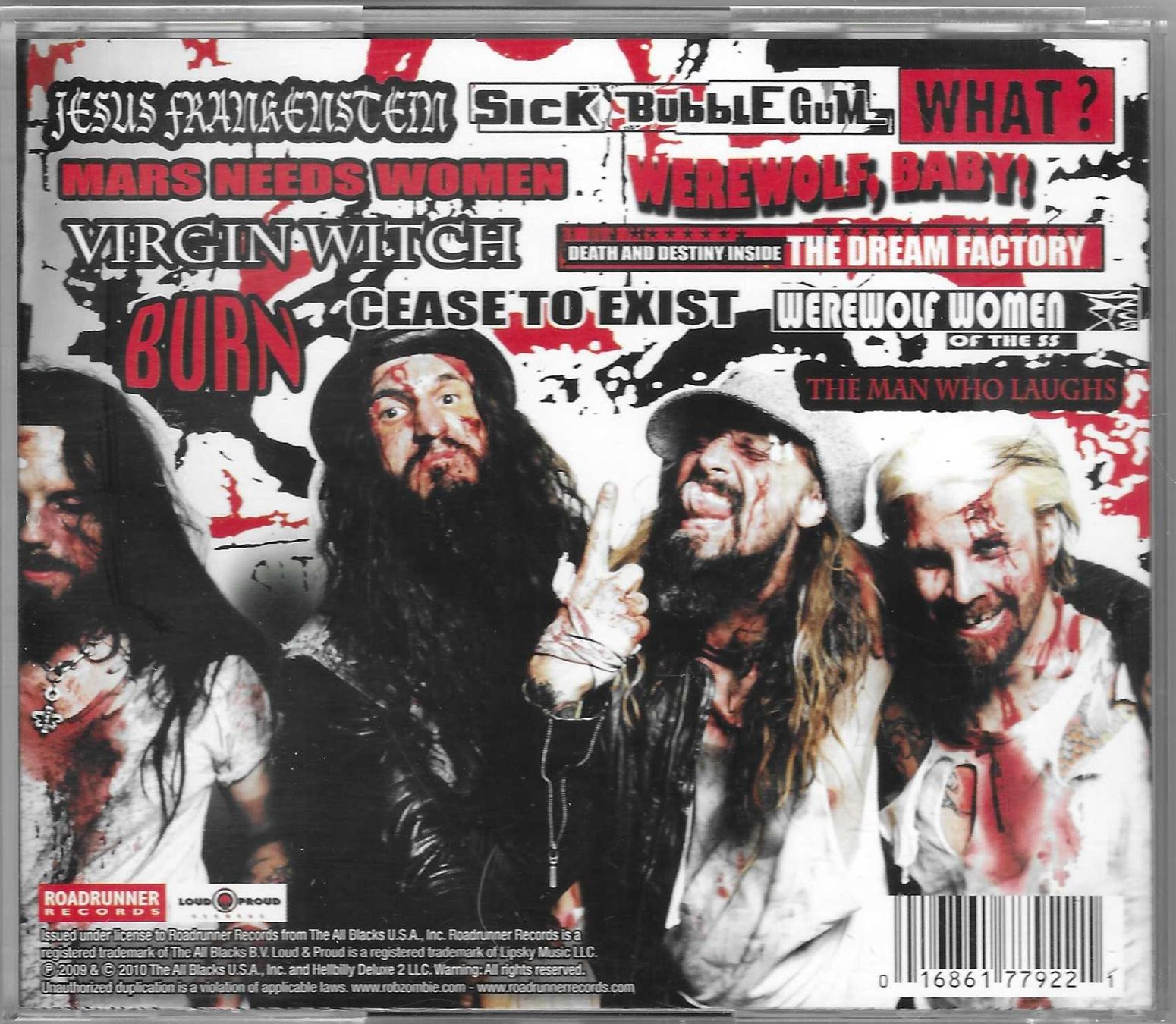 CDs: ROB ZOMBIE  -  HELLBILLY DELUXE 2 – Gebraucht aus Bex von Giorgiob 1