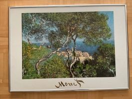 Bild Claude Monet, Silberrahmen, 50x70 cm, guter Zustand