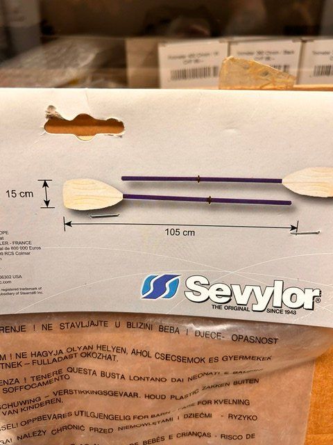 Schlauchboote, Kajaks & Kanus: Sevylor Paddel 105cm x 15cm – Neu und originalverpackt aus Muttenz von Venturi75 2
